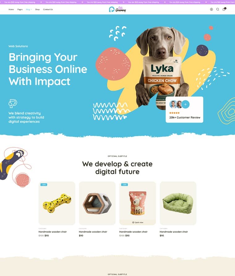Premium pet grooming services in Dubai by PoshPamper